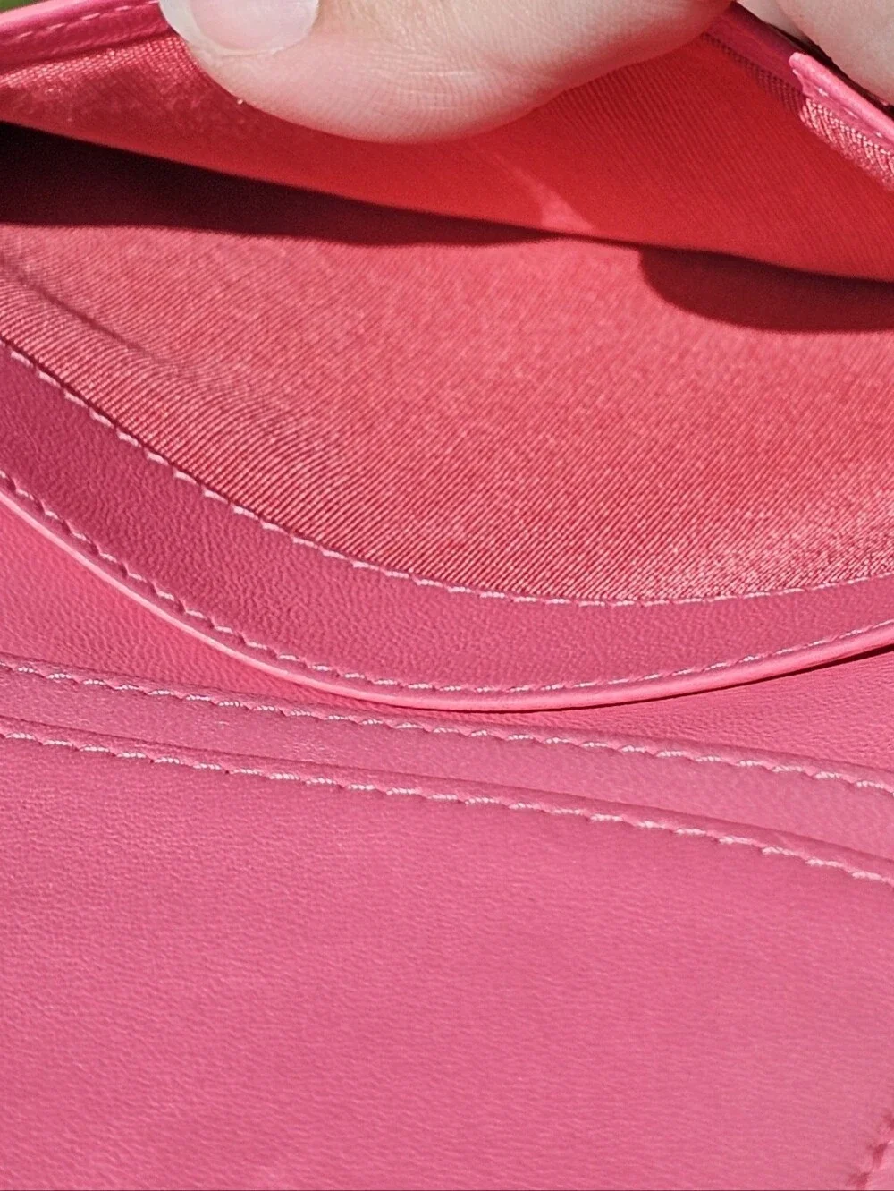 Chanel Long Boy Wallet In Bubble Gum Pink